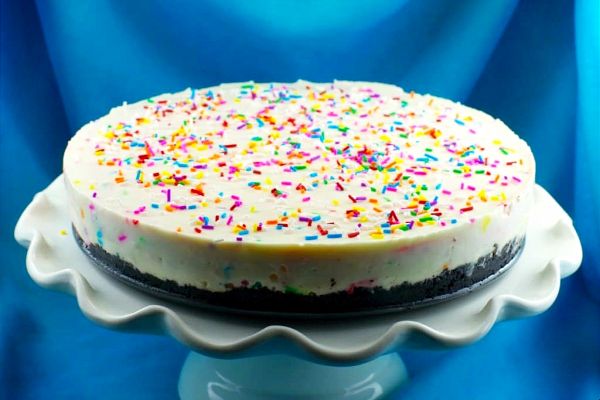 No bake Birthday Cheesecake