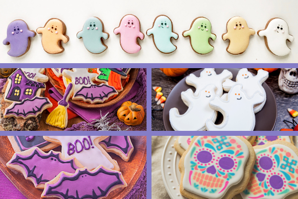 Pastel Halloween Cookie Ideas