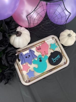 Pastel Halloween Cookies