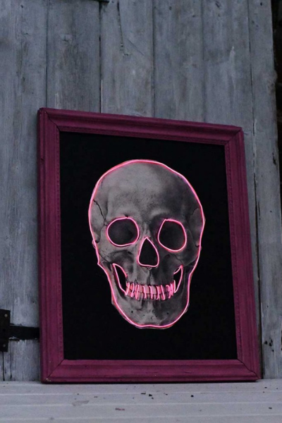 Pastel Fluro Skull