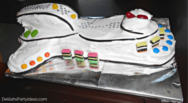 Spaceship Cake Image for kids Birthday