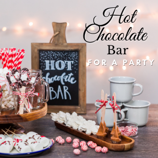 Hot Chocolate Bar for Parties