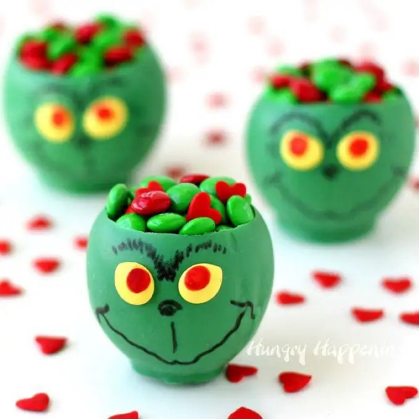 Grinch Candy Cups