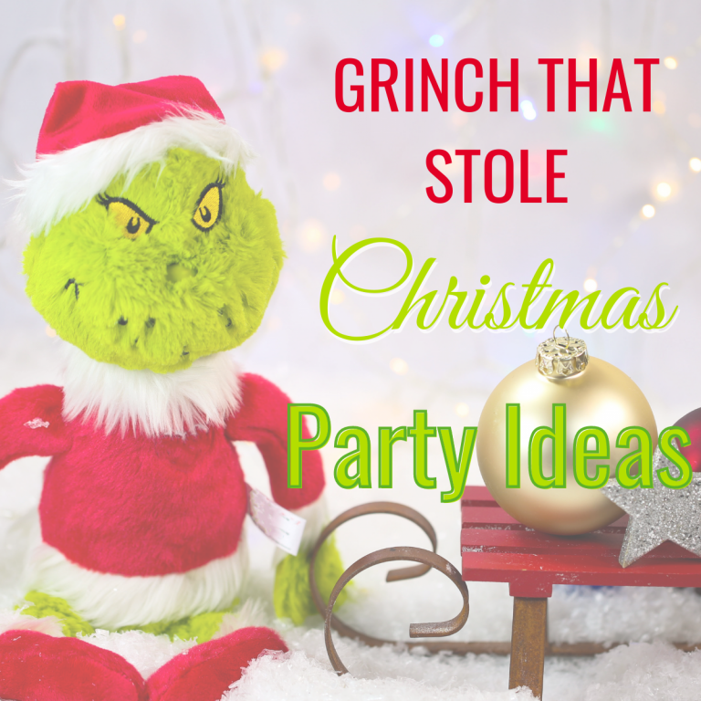 Grinch That Stole Christmas Party Ideas