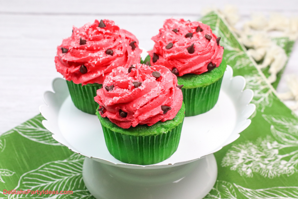 Watermelon Sugar Cupcakes