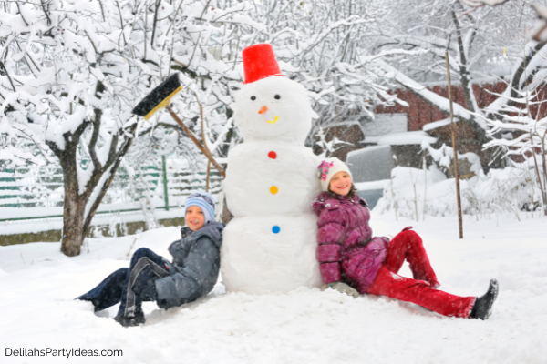 build a snowman