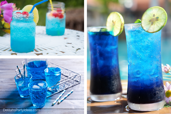 Blue Party Drinks