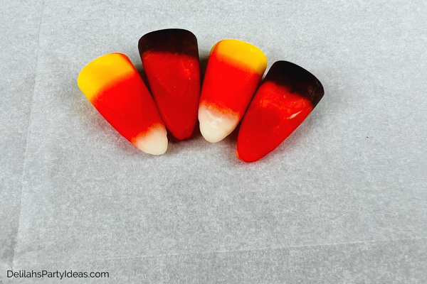 Candy corn for Turkey Marshmallow Pops