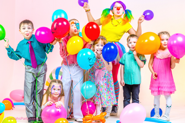 Children's Birthday Party with Balloons