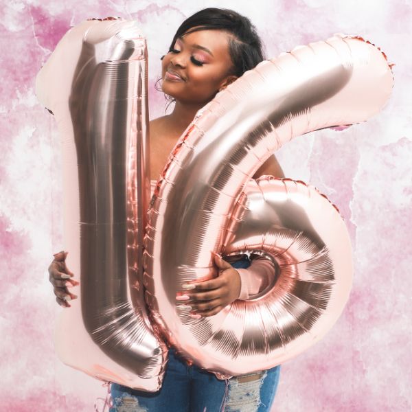 16 Birthday Balloons
