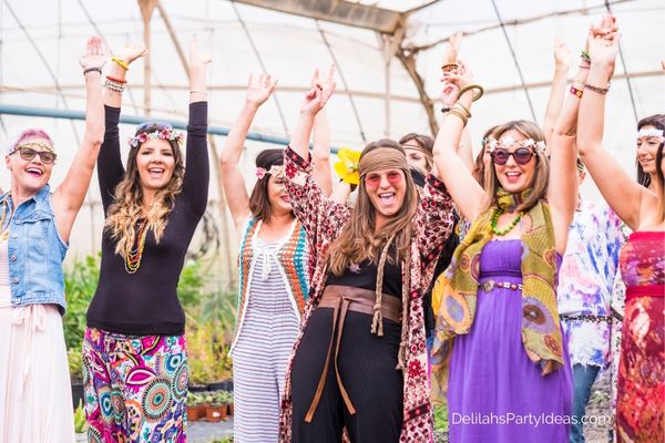 hippie 60s themed party for adults