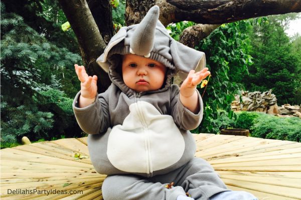 Baby in Elephant costume