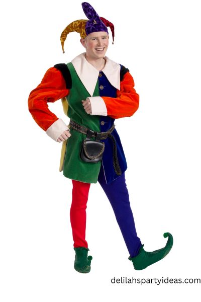Man dressed as a jester