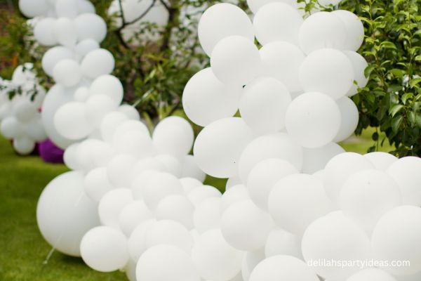 White Party Balloons