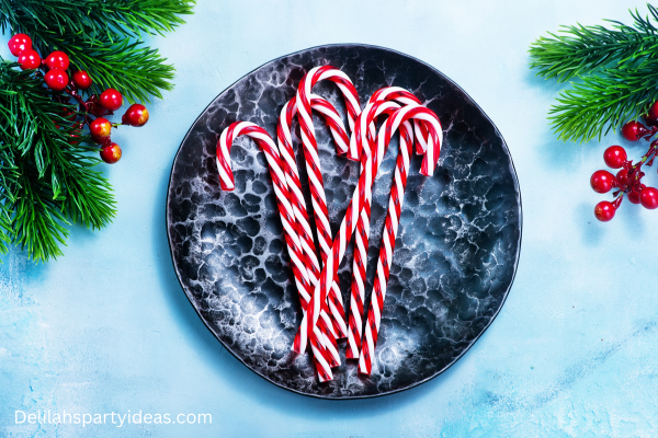 Candy Cane Plate transfer Game