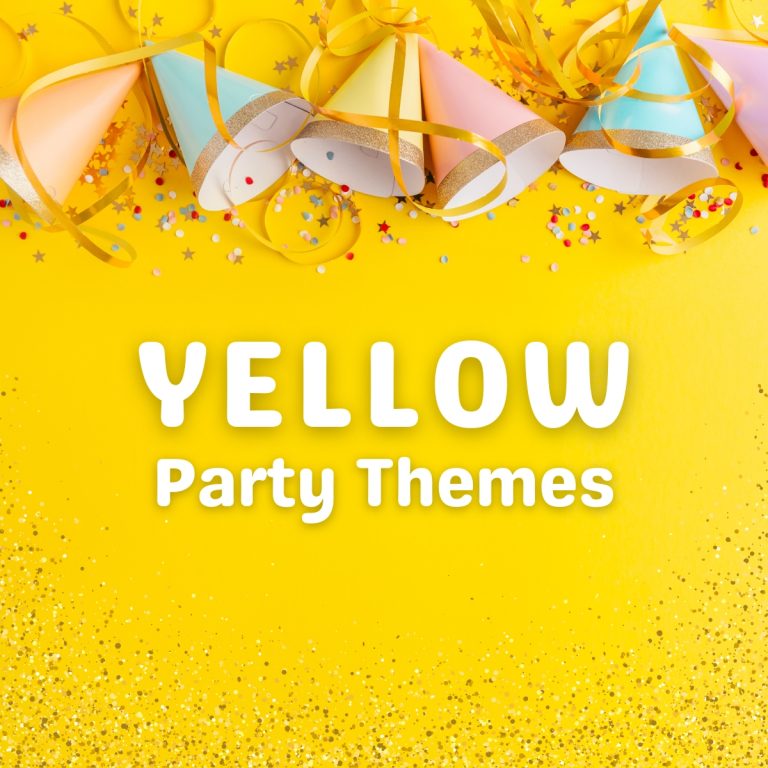 Yellow Party Theme Ideas