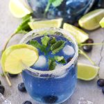 Blueberry Mojito Mocktail