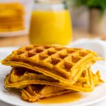 Vegan Pumpkin Waffles