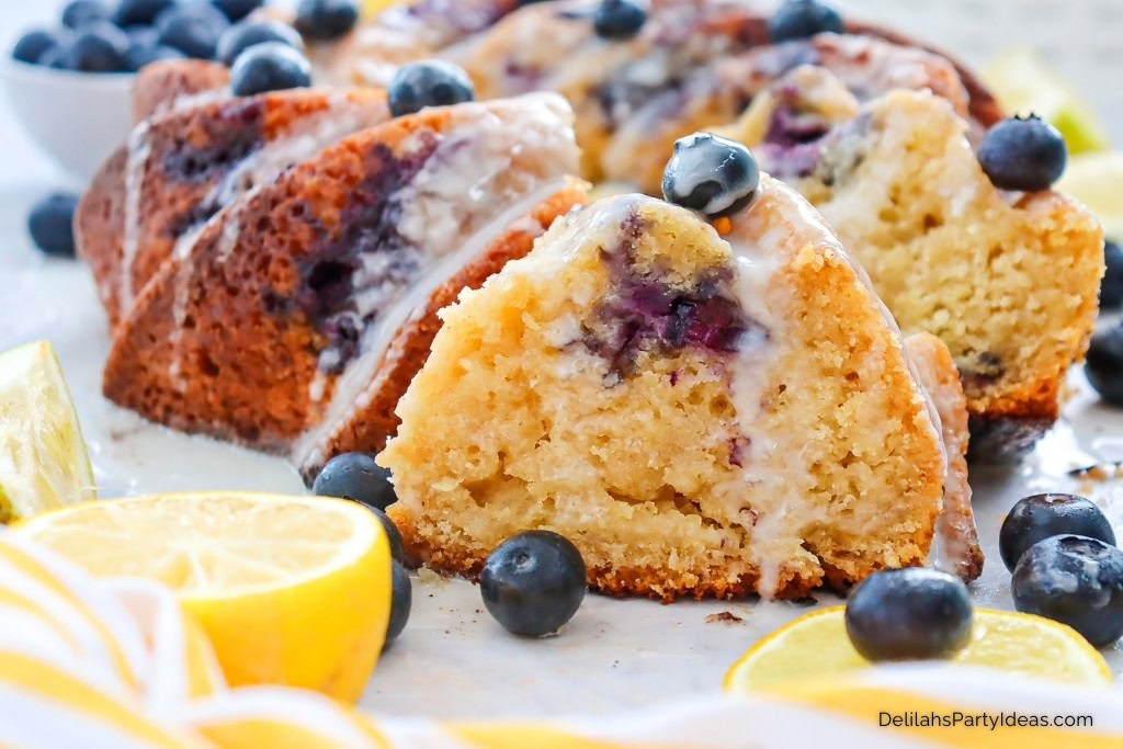 Lemon Blueberry Bundt Cake