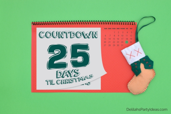 Christmas countdown calendar