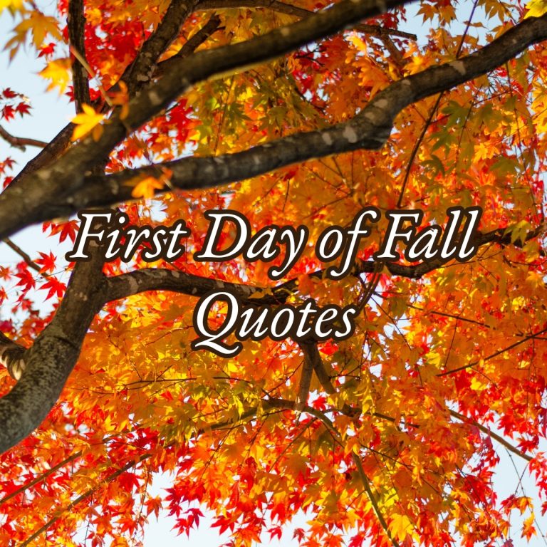 First Day of Fall Quotes
