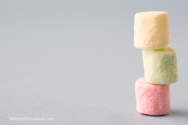 stack of marshmallows
