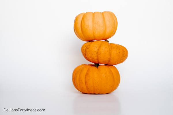 stack of pumpkins