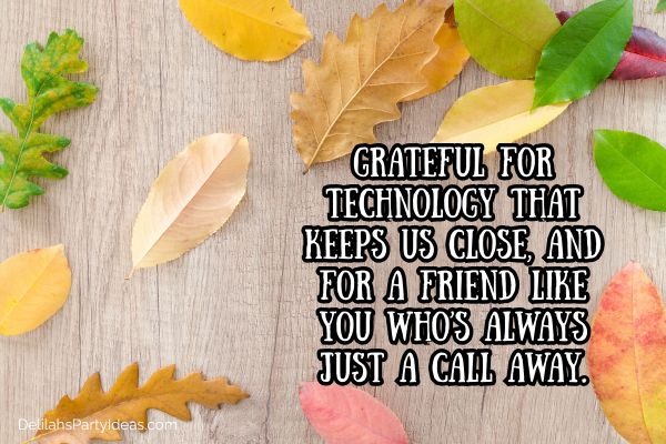 fall leaves background on wood, with message overlay