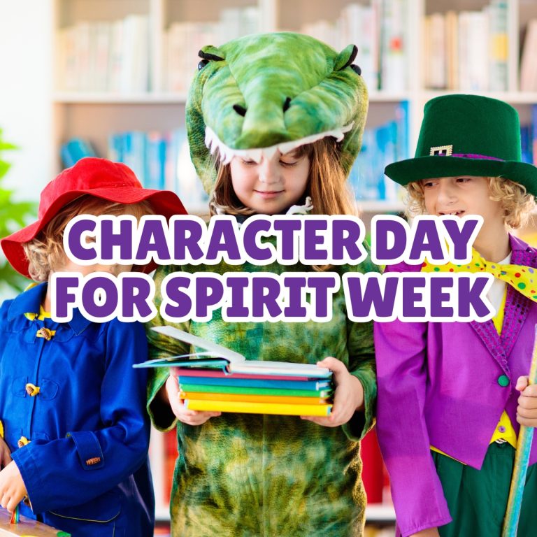 Character Day For Spirit Week