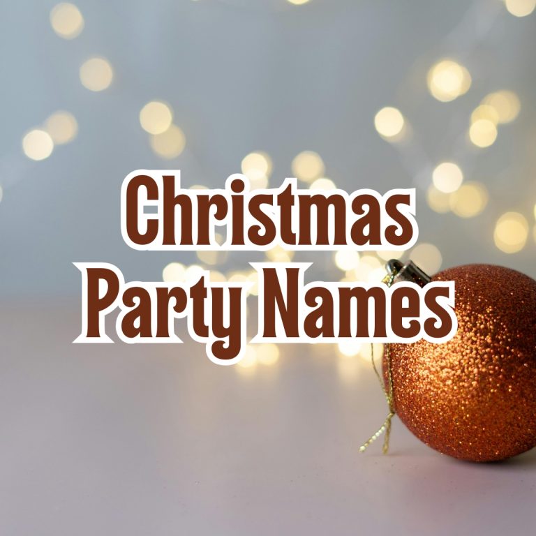 Christmas Party Names