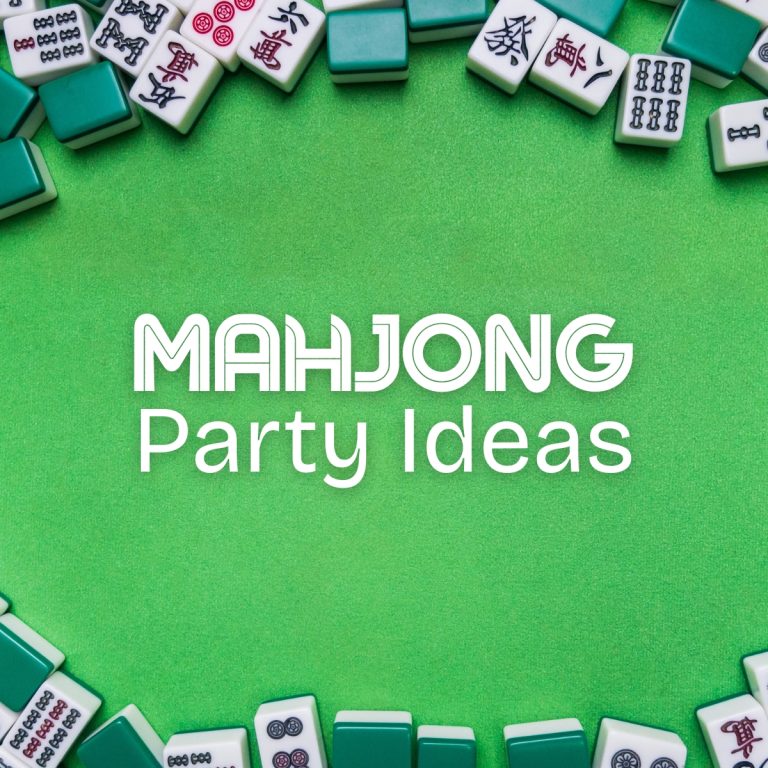 Mahjong Party Ideas