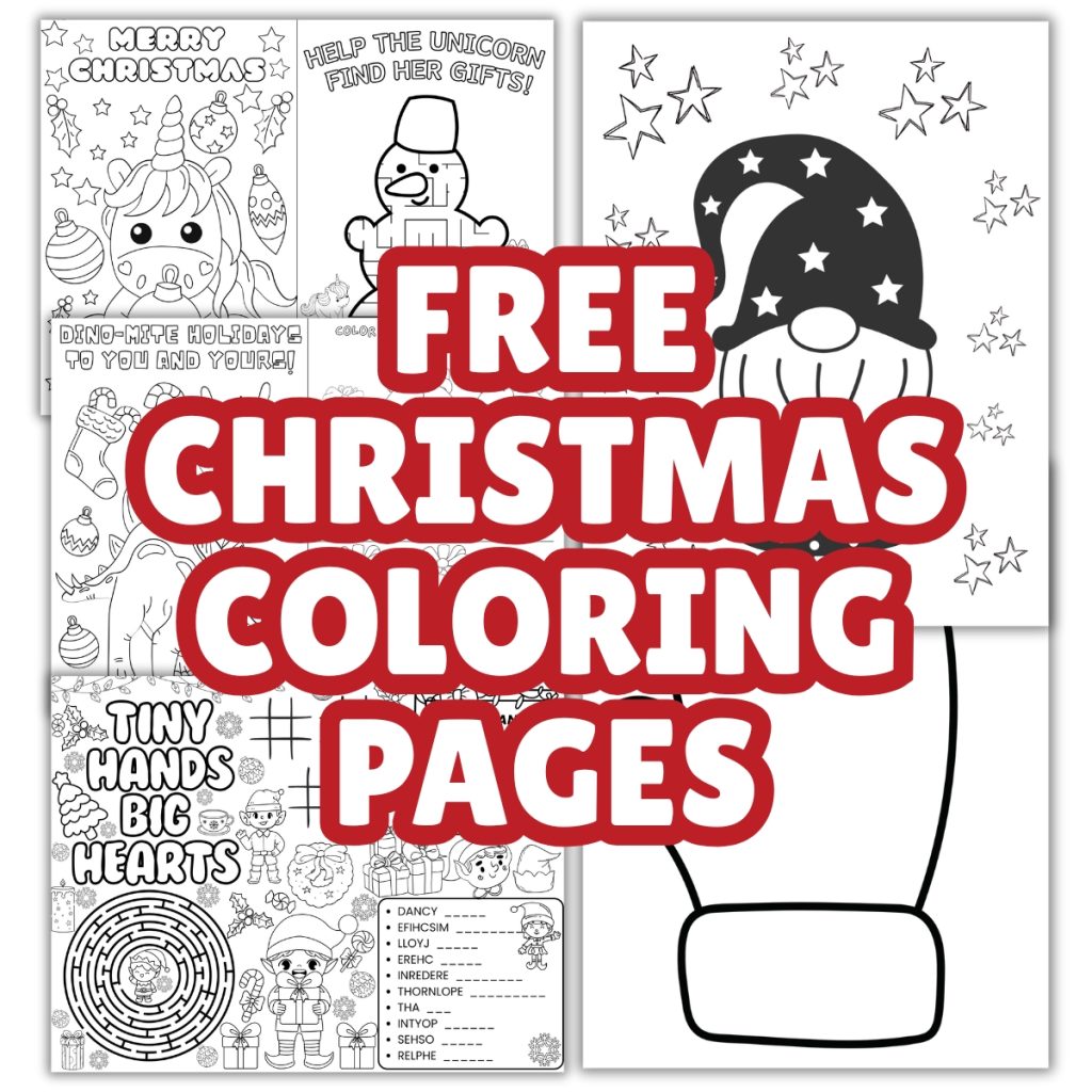 Free Christmas Coloring Pages