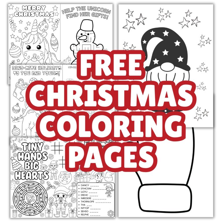 Free Christmas Coloring Pages