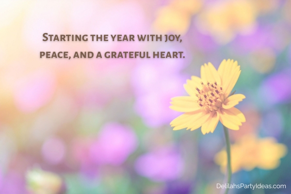 aesthetic yellow and purple flowers background with quote overlay