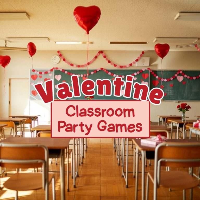 Valentine Classroom Party Games