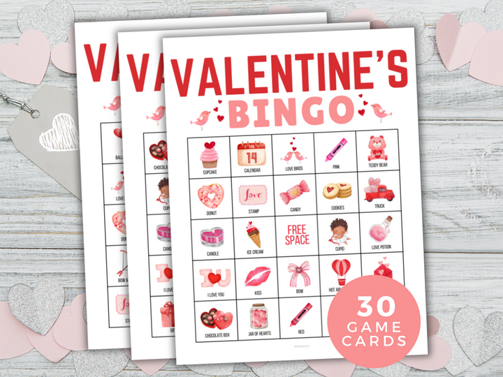 Valentines Bingo Game