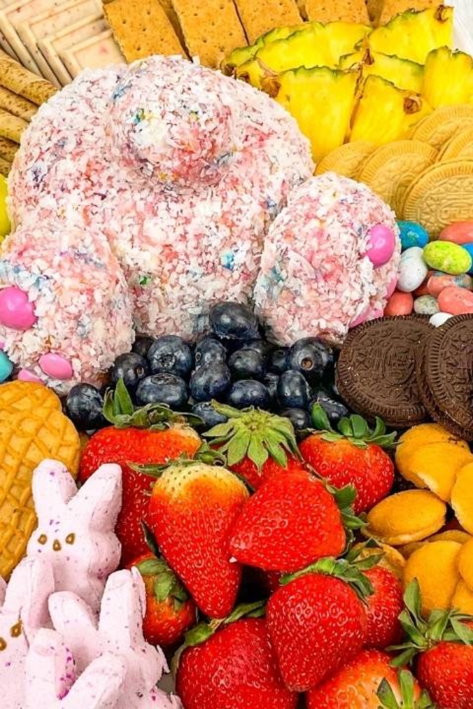 Easter dessert charcuterie board