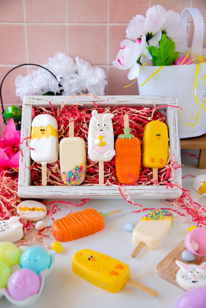 easter cakesicles