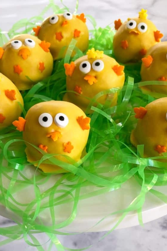 chick cake pops