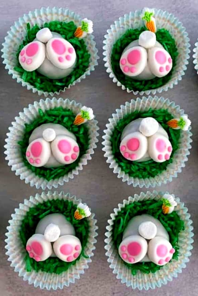 bunny carrot cake bites