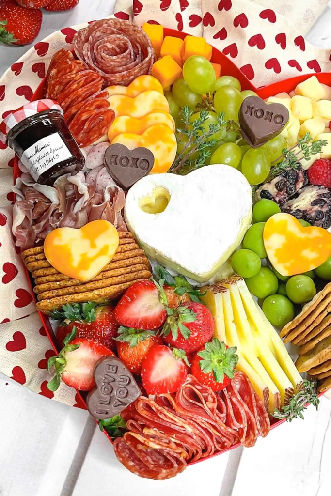 Valentines Charcuterie Board