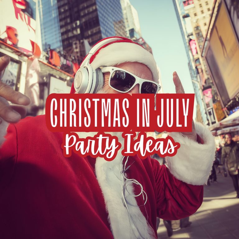 Christmas in July Party Ideas