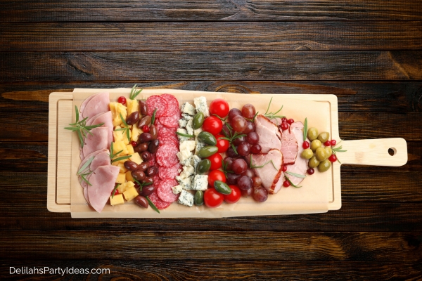 Christmas charcuterie board