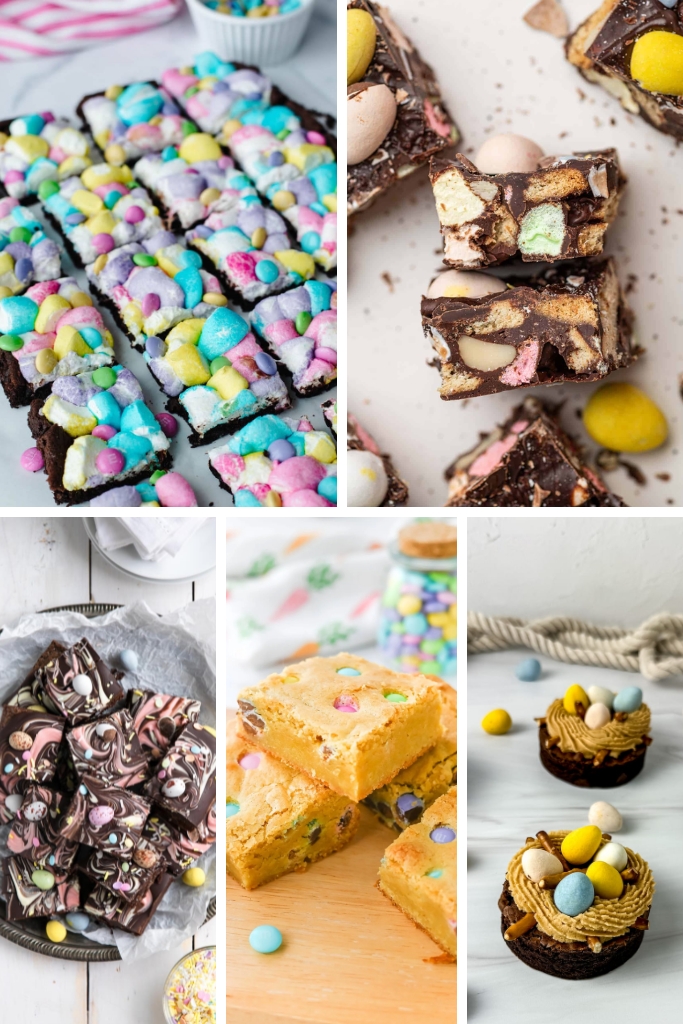Easter Brownies, Bars and Dessert Squares