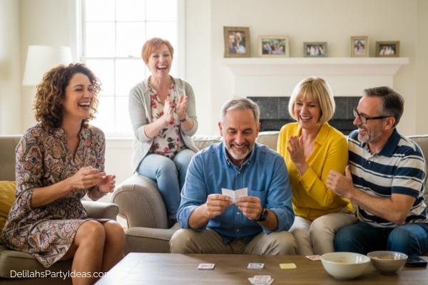 Couples playing the Not So Newlywed game