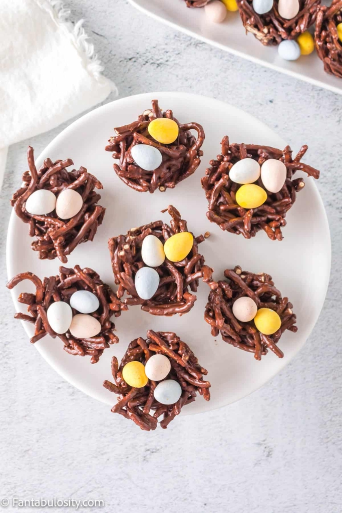 bird nest cookies