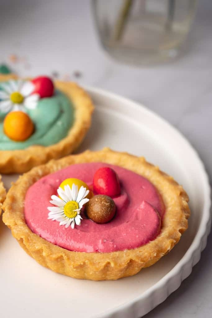 Mini Spring Cheesecake Tarts