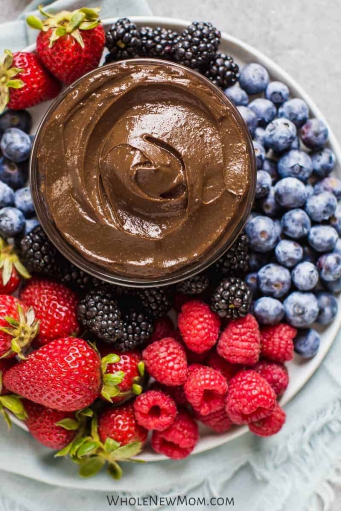 Healthy Chocolate Fruit Dip