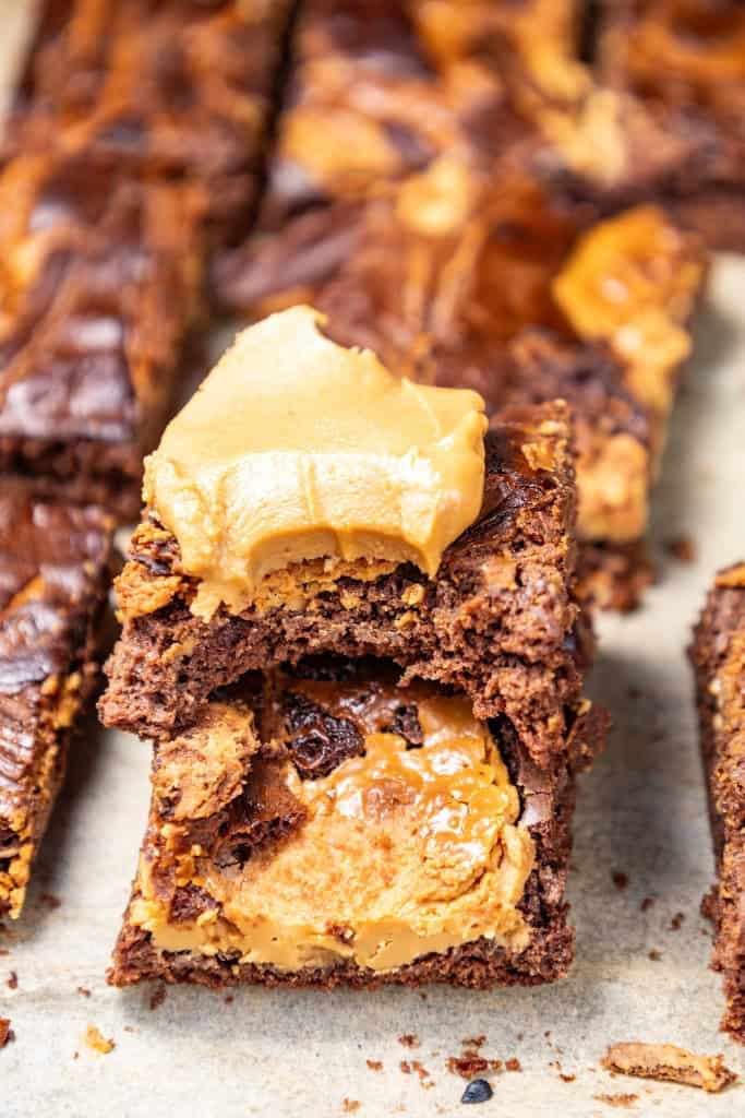 Peanut Butter Brownies
