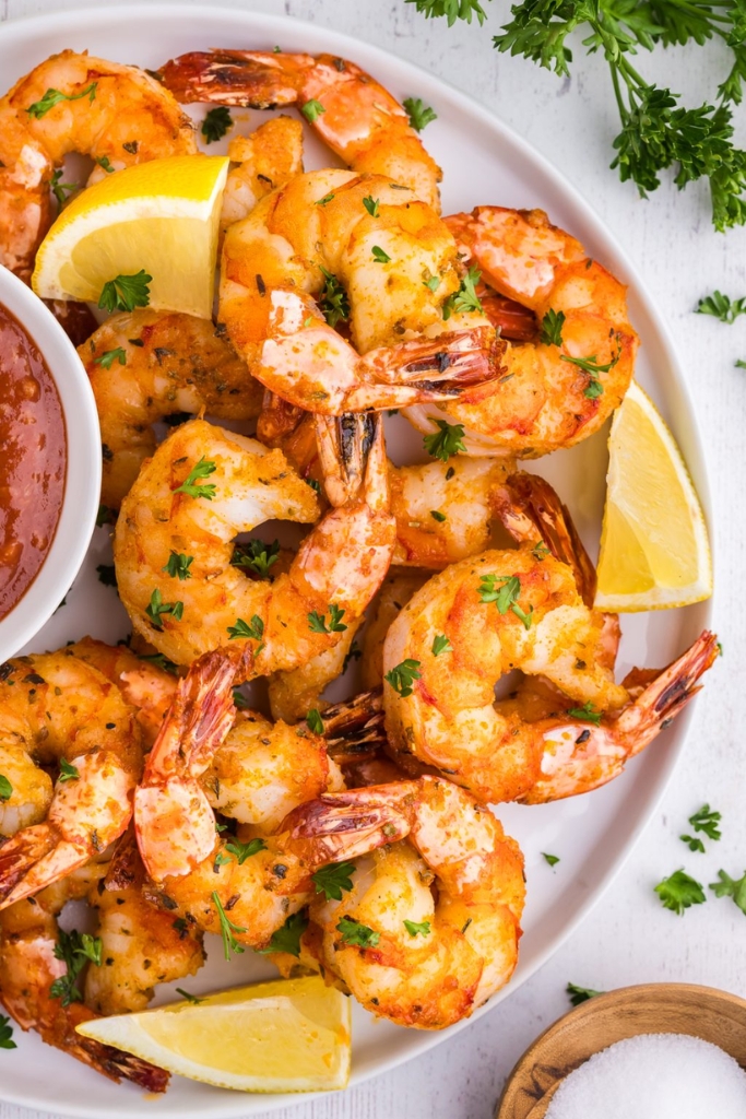 Air Fryer Frozen Shrimp